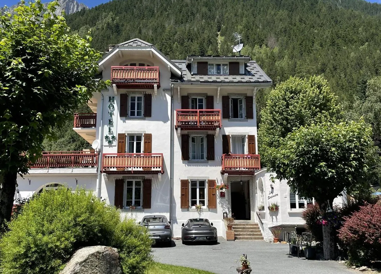 Chalet Hôtel La Sapinière Chamonix France